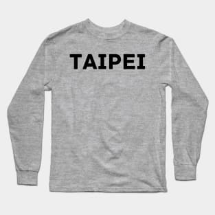 Taiwanese City Taipei Long Sleeve T-Shirt